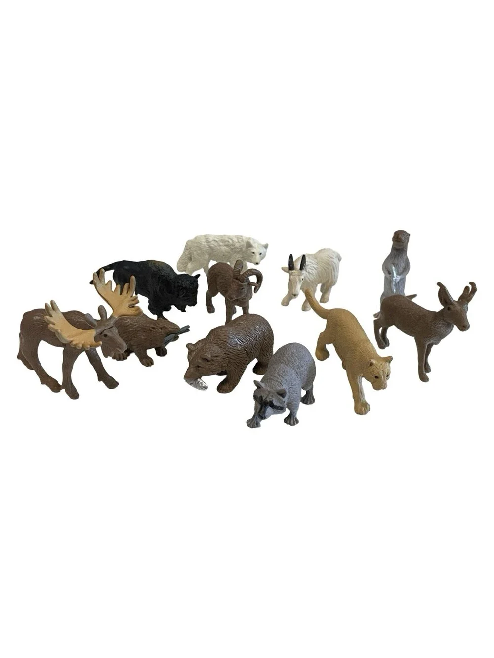 Safari Brand Animals Figures Toys, Realistic Jungle Zoo Animal Figurines - 11